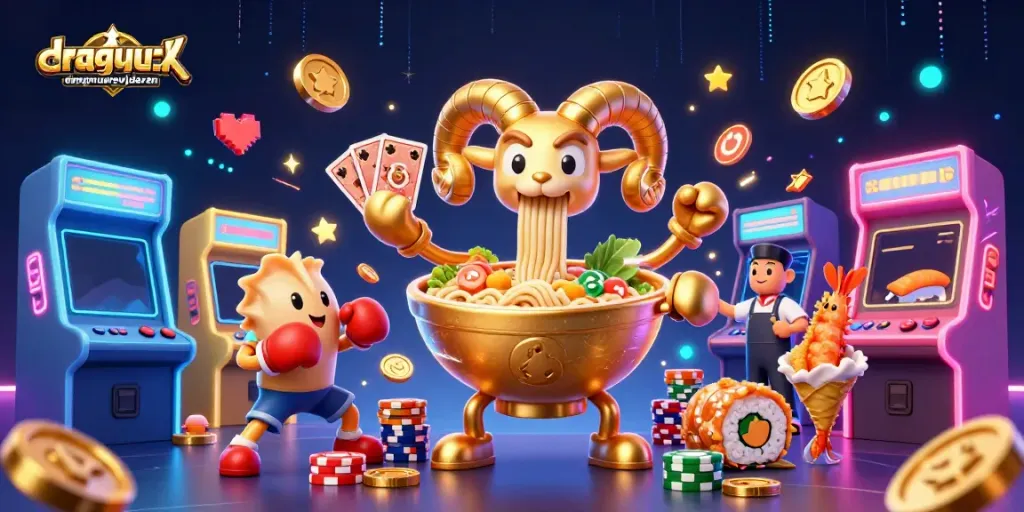 Draagmuur verwijderen gevisualiseerd door een dynamische en kleurrijke casino-illustratie vol actie.