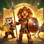 Engage in thrilling gameplay at winnerisland, with a golden vault of treasures and dynamic gaming elements.